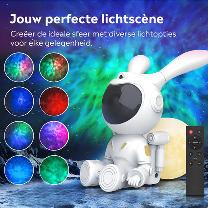 Beauve® Sterrenhemel Projector Moon Bunny voor Kinderen