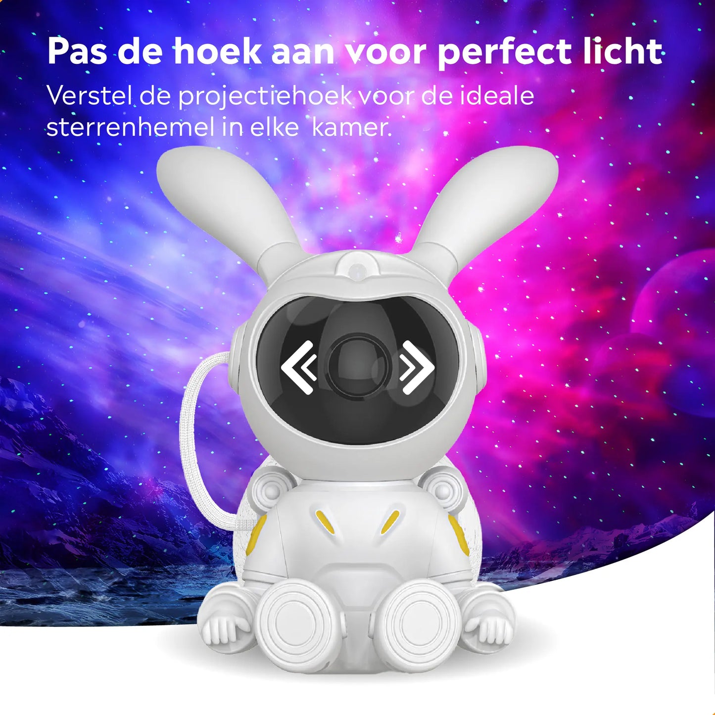 Beauve® Sterrenhemel Projector Moon Bunny voor Kinderen